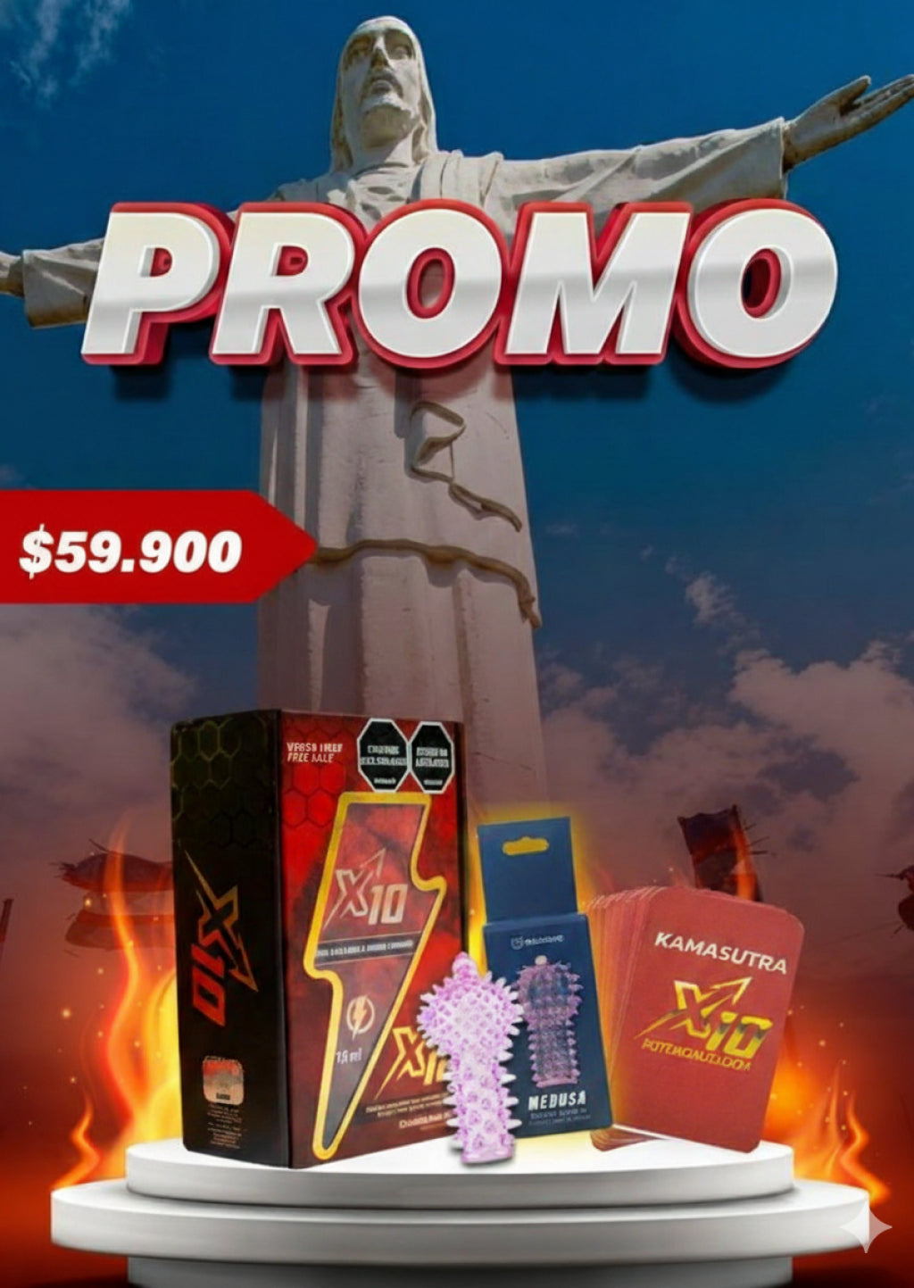 CAJA X10 + MEDUSA Ó CARTAS