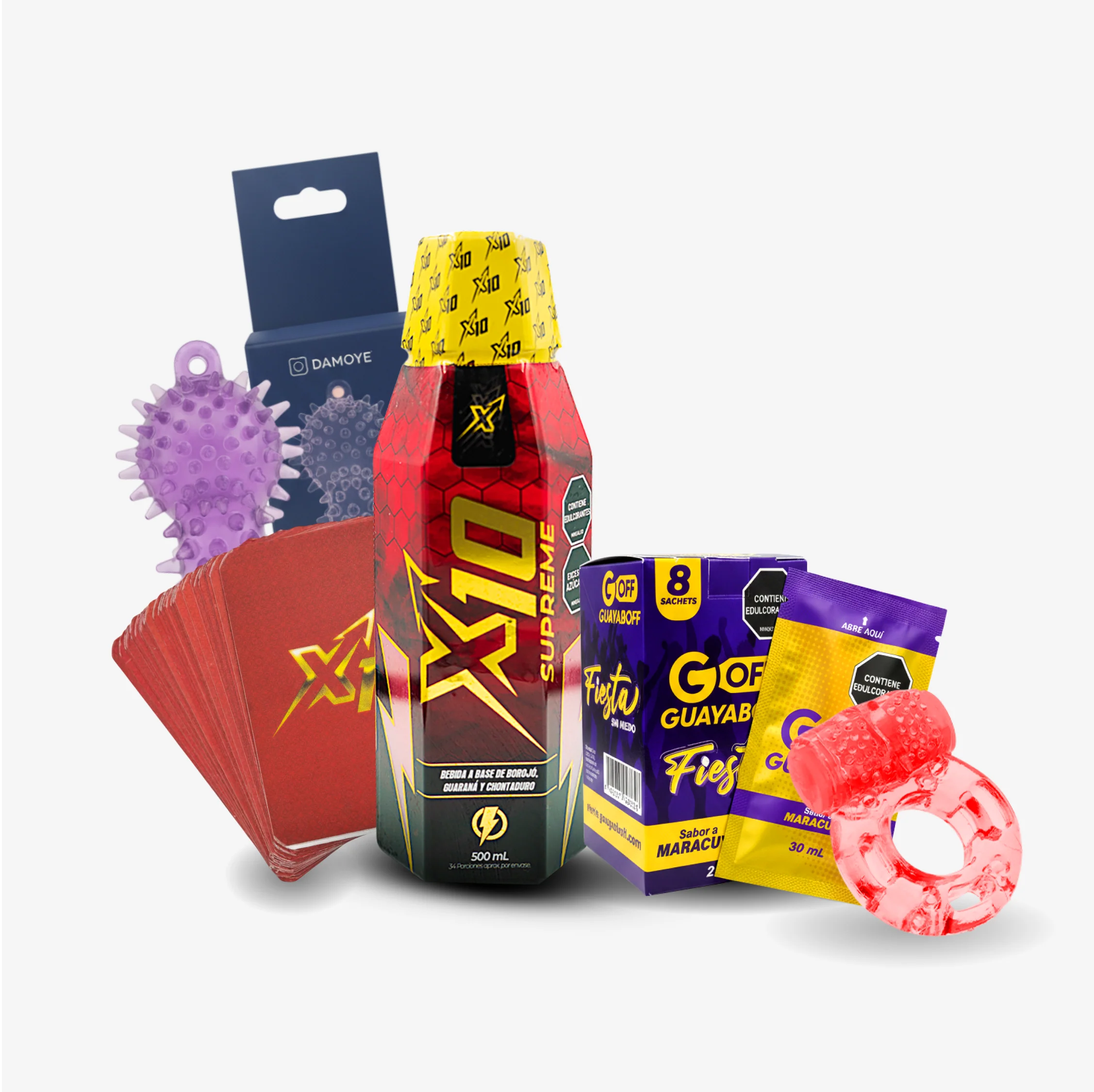 X10 Supreme + Caja Guayaboff + Anillo + Cartas + Medusa