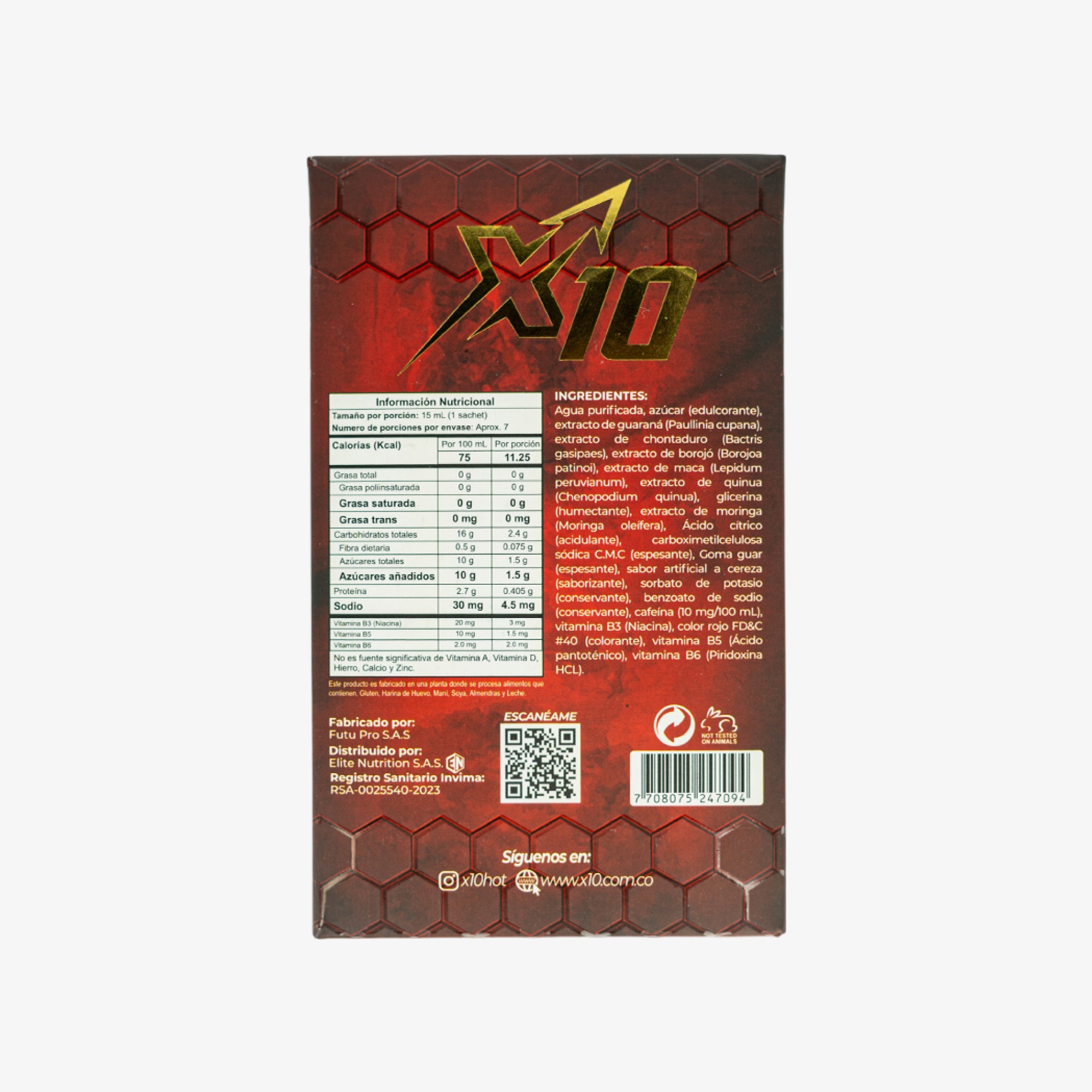 X10 SACHETS